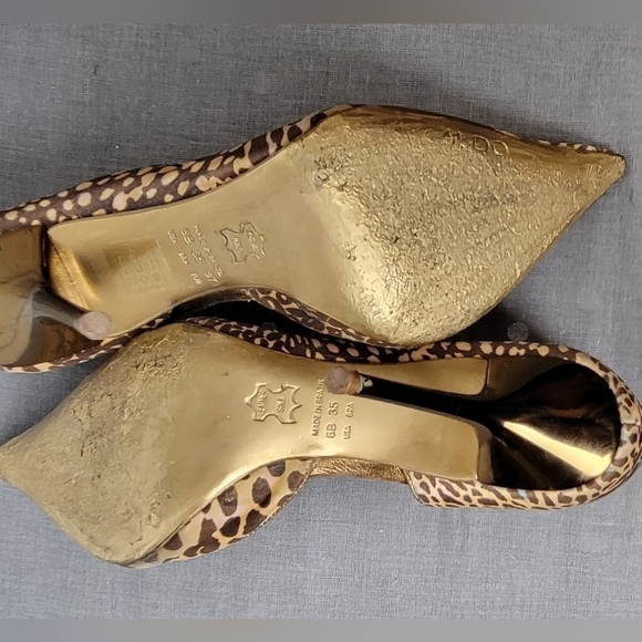 Aldo Cheetah Print 3" Stilettos Heels - Picture 7 of 8